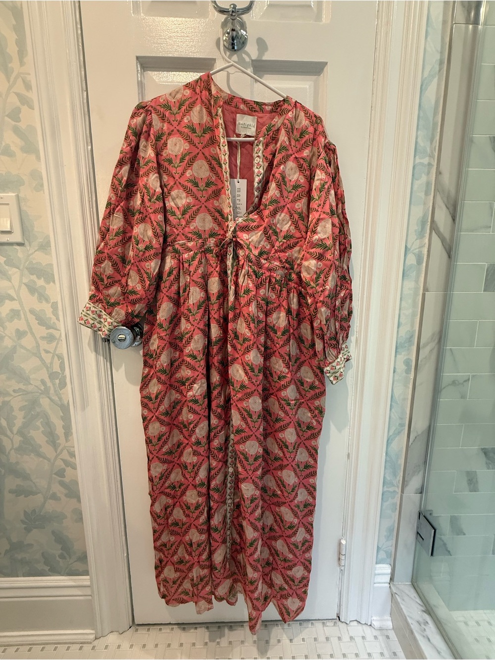 NWT Victoria Dunn Olivia Dress in Morning Glory-XL